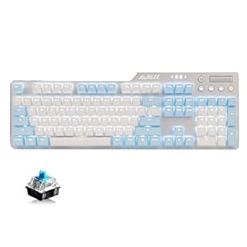 アヤト Amazon | Ajazz AK35iメカニカルゲーミングキーボード104キーと6